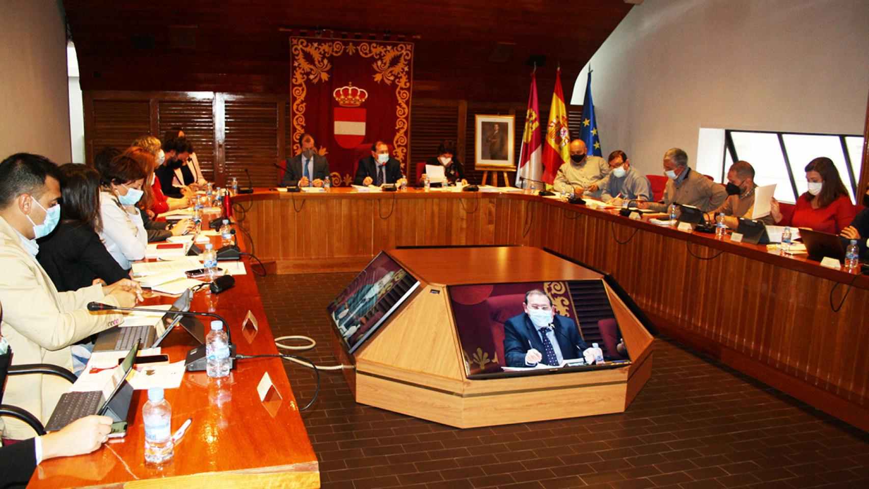 Imagen del pleno.