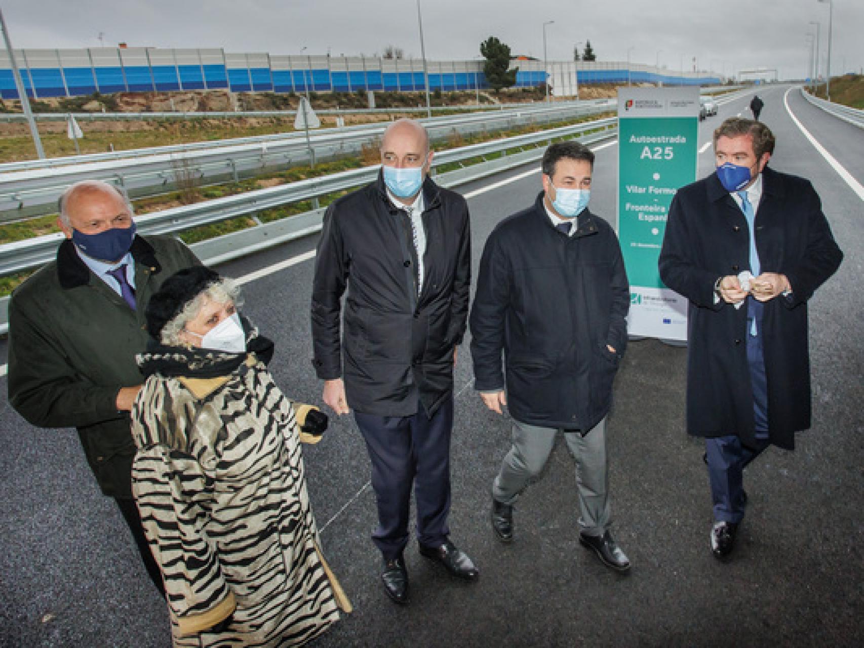 Vicente ICAL. Apertura del último tramo de la Autovía A-62 en Fuentes de Oñoro