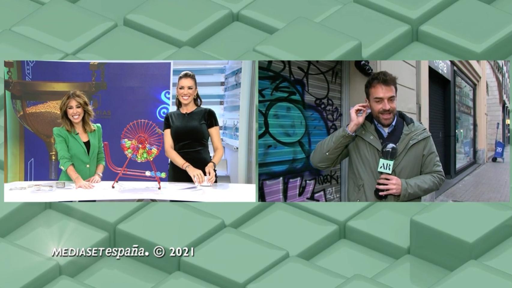 La presentadora de 'El programa de AR' ha hecho una incómoda pregunta a su compañero.