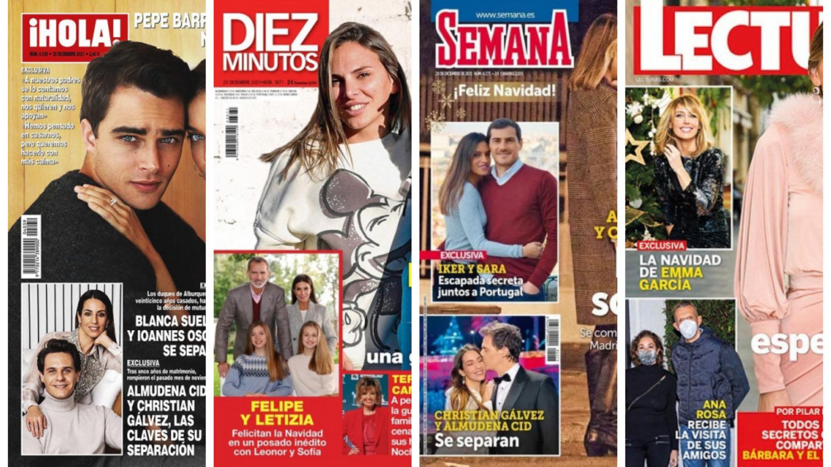 Estas son las revistas de este miércoles.