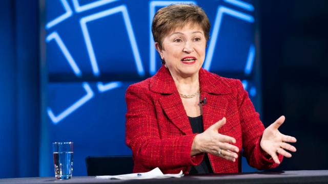 La directora gerente del FMI, Kristalina Georgieva.