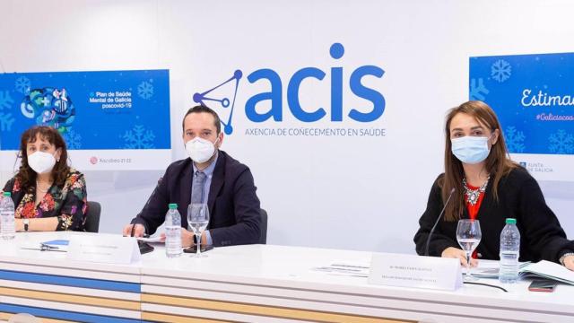 E secretario xeral técnico da Consellería de Sanidade, Alberto Fuentes, presenta la campaña ‘Estimada-MENTE.