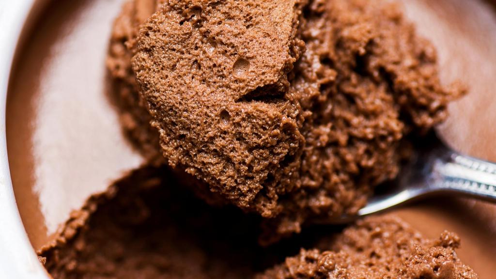 Mousse de chocolate.
