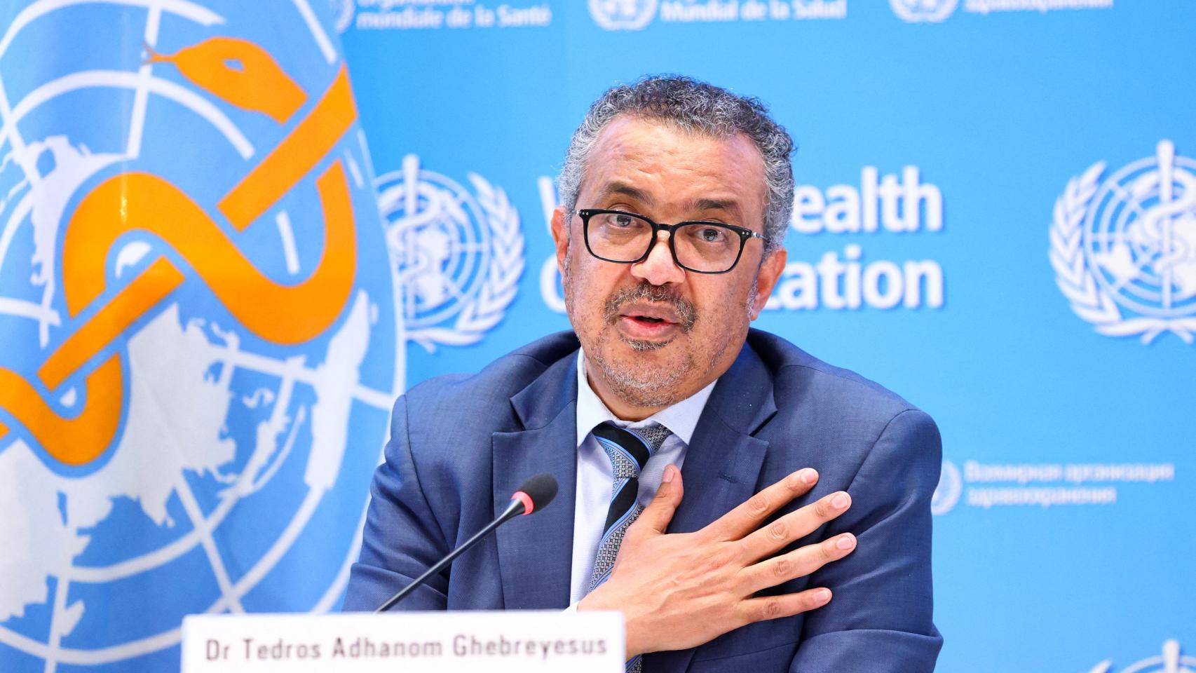 Tedros Adhanom Ghebreyesus, director de la Organización Mundial de la Salud (OMS).