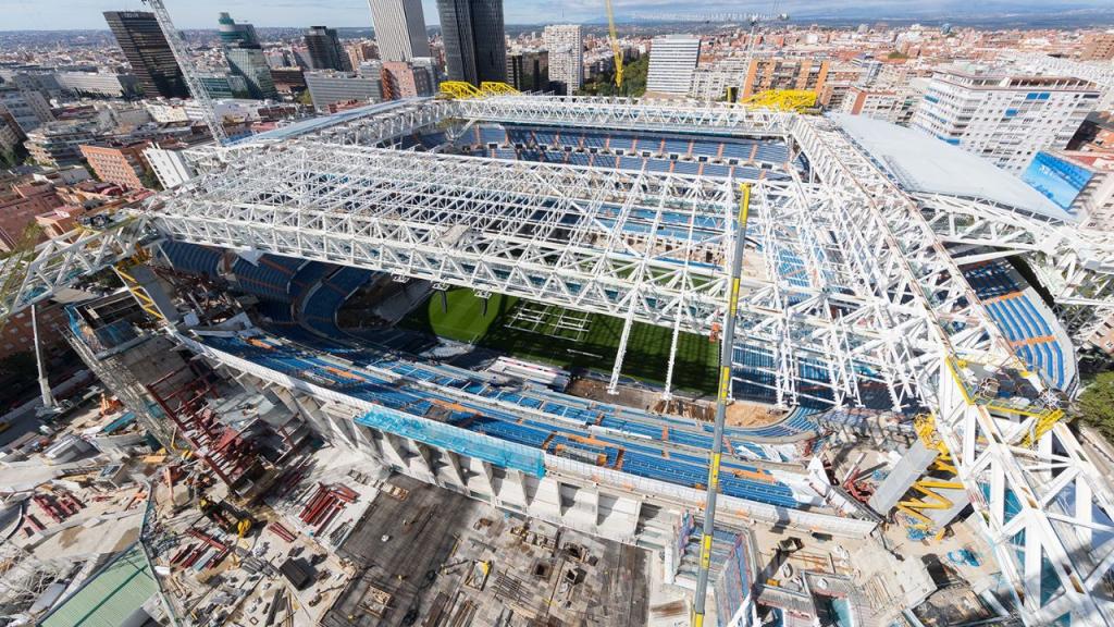 Las obras del Santiago Bernabéu