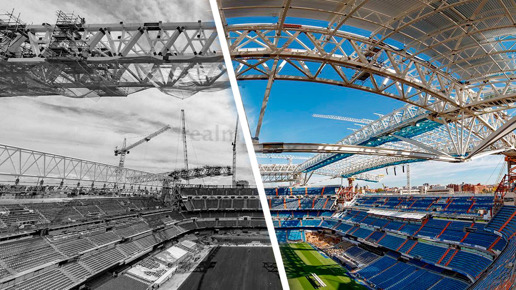 Las obras del Santiago Bernabéu, año II