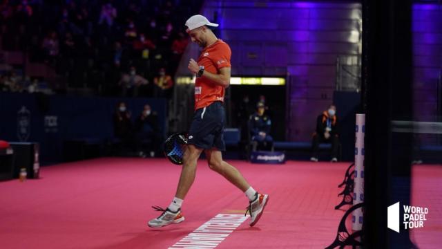Momo González, en un partido del Master Final de 2021.