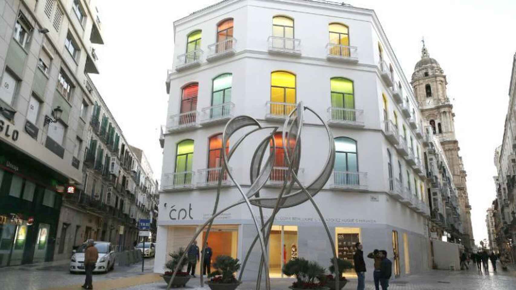 Edificio de la Plaza del Siglo, donde la Diputación quiere montar un centro dedicado al videojuego.