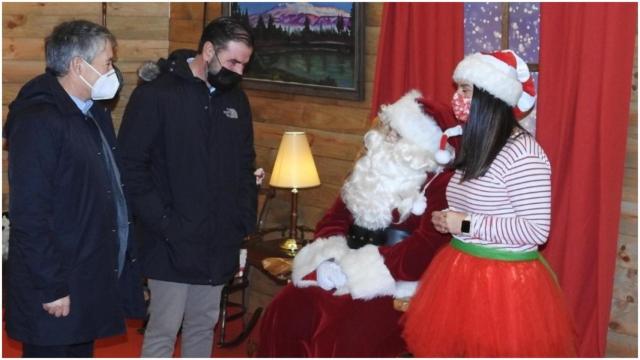 Visita a la Fábrica de Papá Noel en 2020.