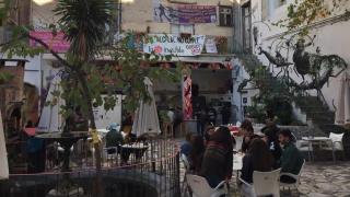 La invisible: Imagen de archivo del patio de la Casa Invisible de Málaga.