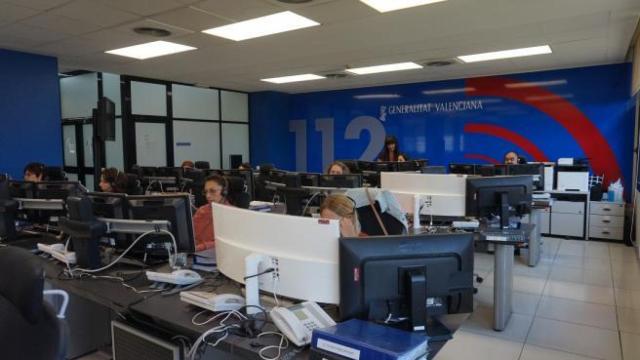 Servicio de emergencias del 112 de la Generalitat, en imagen de archivo.
