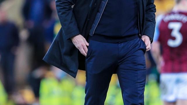 Steven Gerrard, en un partido del Aston Villa de la temporada 2021/2022