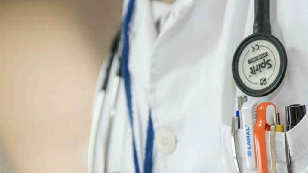 Imagen de archivo de un médico.