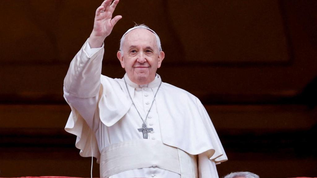 El Papa Francisco en el día de Navidad.
