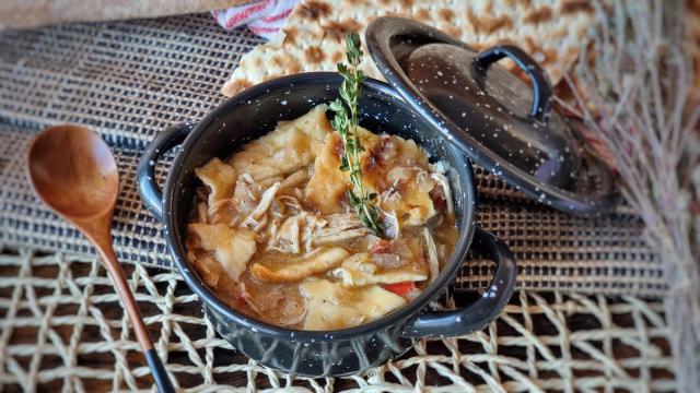 Gazpachos manchegos, un guiso de caza y pan para los días de frío