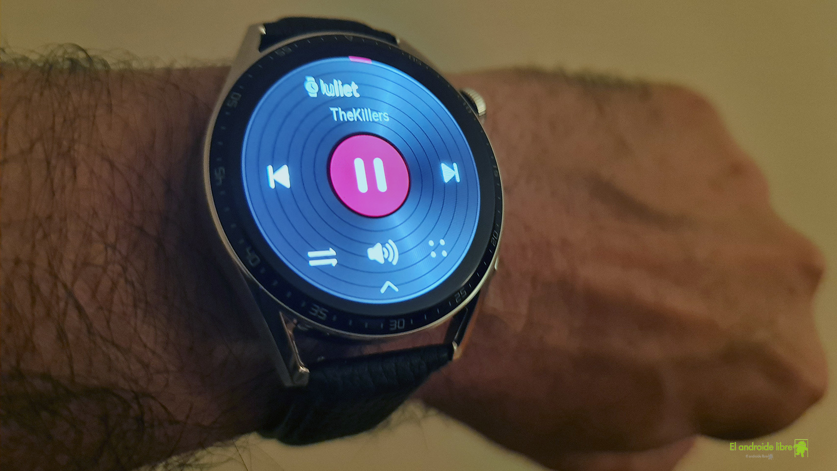 Así se crea una lista de reproducción con el Huawei Watch GT 3