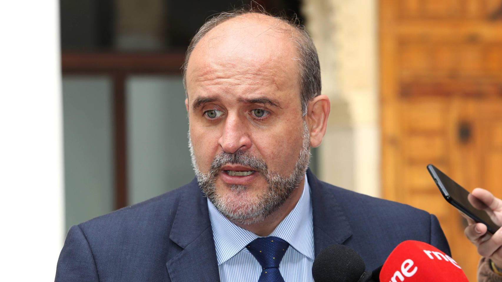 José Luis Martínez Guijarro, vicepresidente de Castilla-La Mancha, en una imagen de archivo.