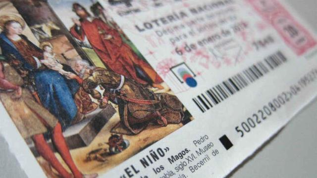 Décimo antiguo del sorteo del Niño.