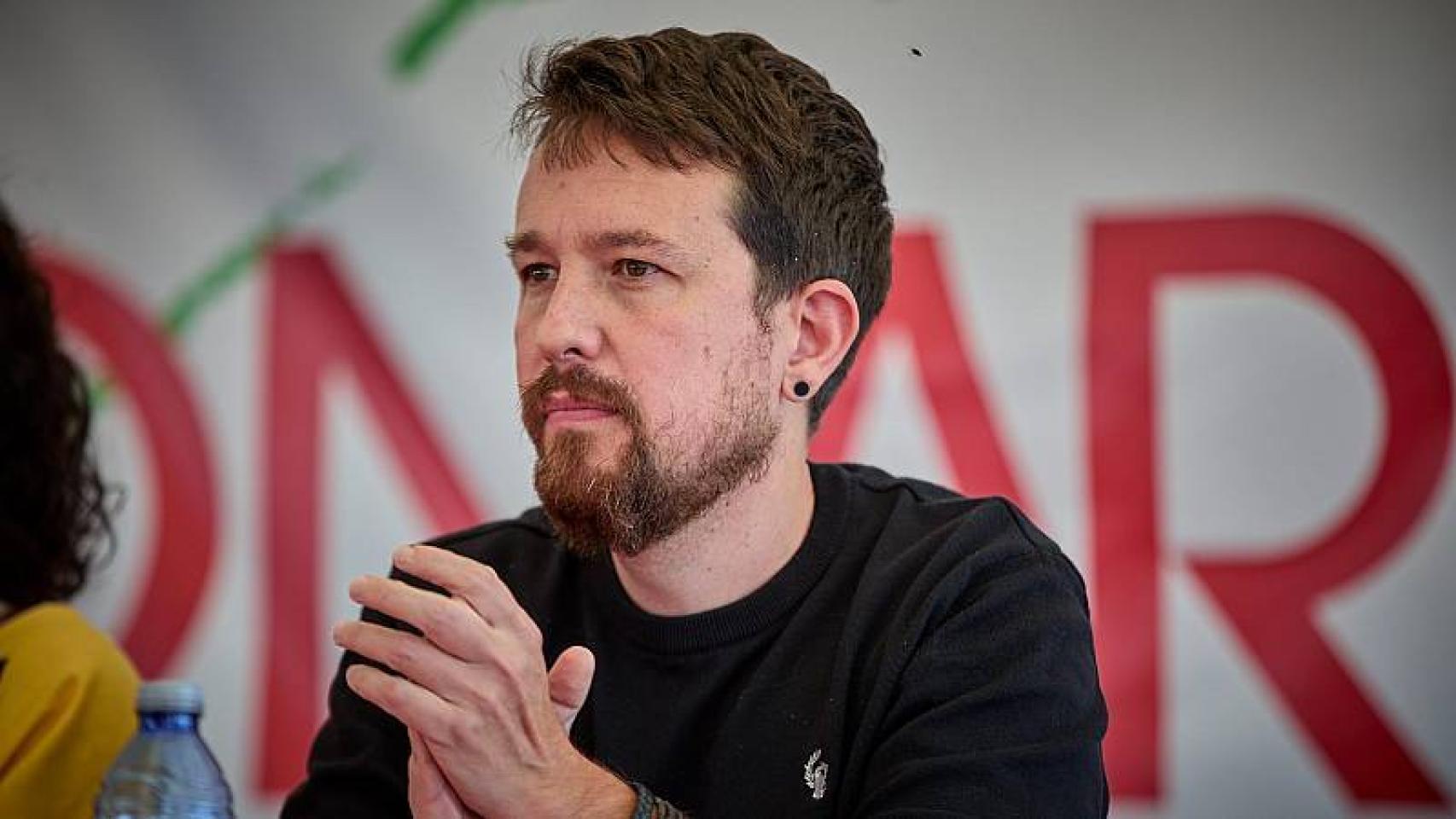 Pablo Iglesias en una de sus últimas y escasas apariciones públicas. EP