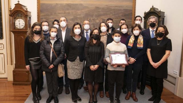 Acto de concesión del titulo de Hijo Predilecto a Fernández- Albalat