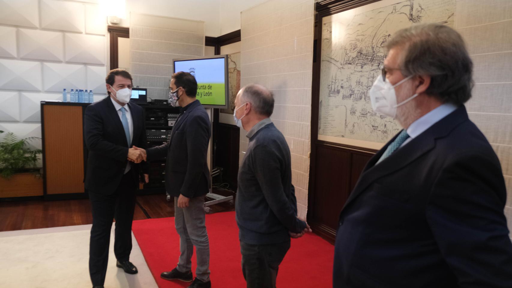 Alfonso Fernández Mañueco ha estado presente en el acuerdo