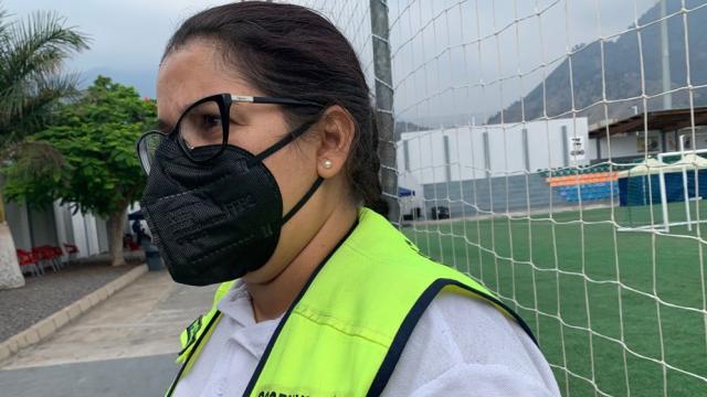 Cristina García, coordinadora del Grupo de Intervención Psicológica en Emergencias y Catástrofes.