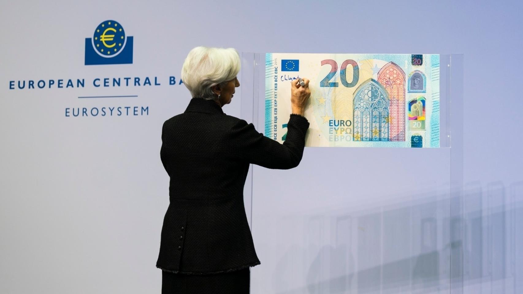 La presidenta del BCE, Christine Lagarde.