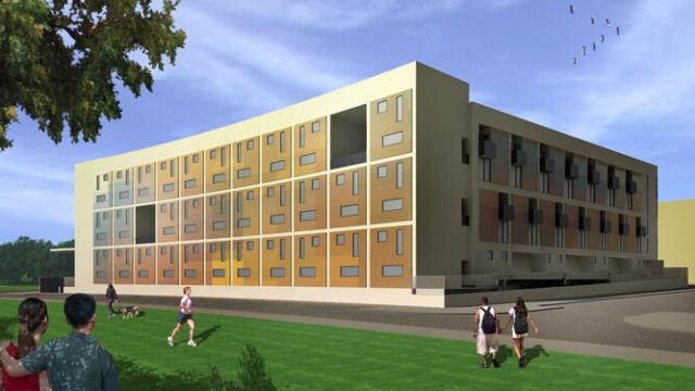 Diseño de una de las promociones previstas en el sector Universidad, en Málaga capital.