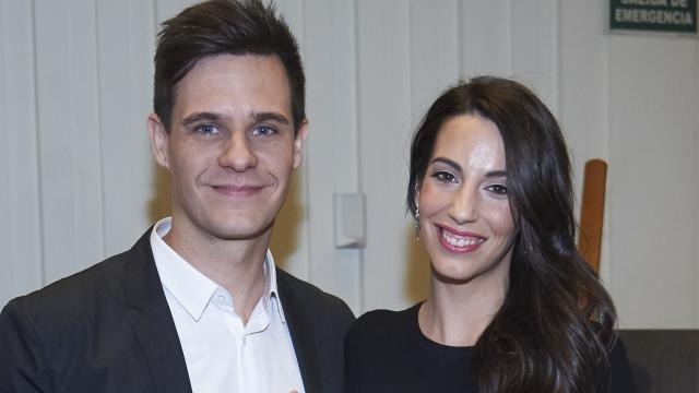 Almudena Cid y Christian Gálvez en una imagen de archivo.