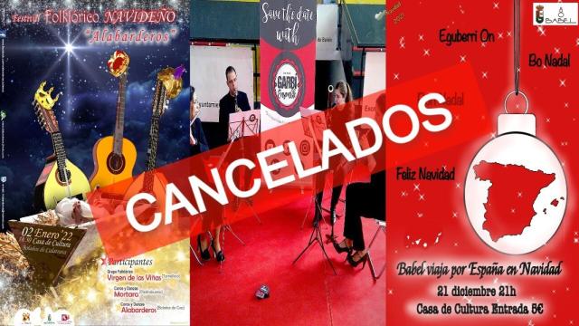 Cancelación Eventos Bolaños