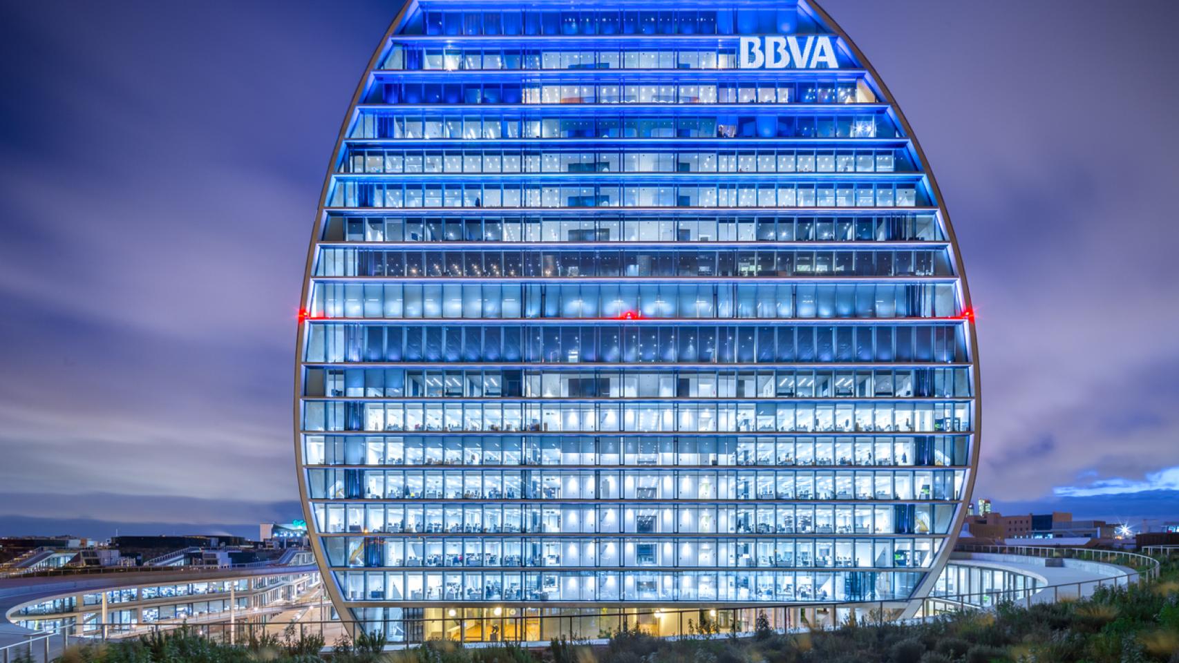 Sede del BBVA en Madrid.