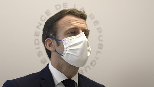 Emmanuel Macron, presidente de Francia.
