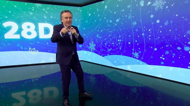 Roberto Brasero durante su rap en 'Tu tiempo'.