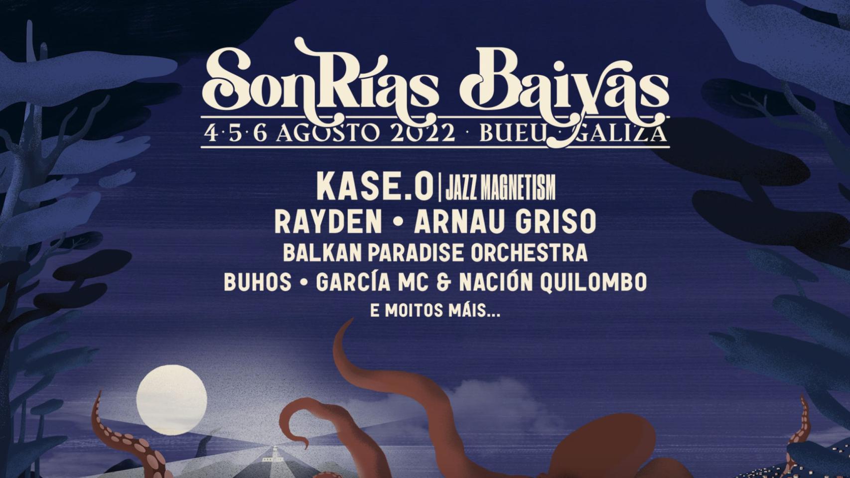 Ya a la venta las entradas para el SonRías Baixas el próximo agosto en Bueu (Pontevedra)
