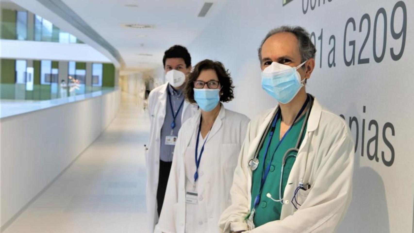 Miembros del servicio de Neumología del Complejo Hospitalario Universitario de Toledo.