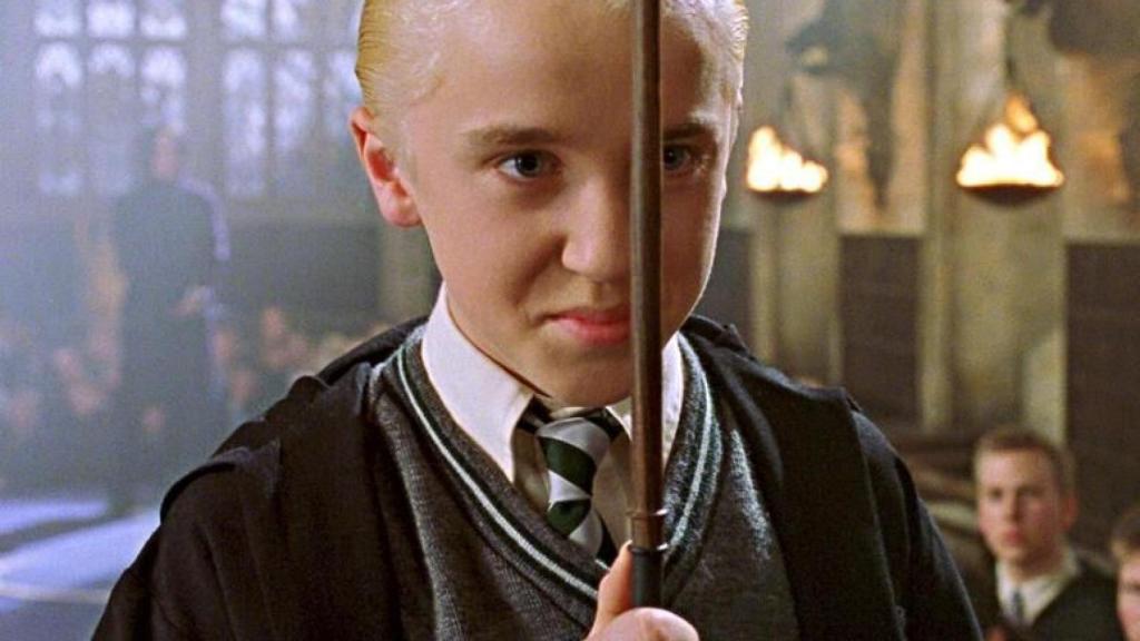 Draco Malfoy en la primera película.