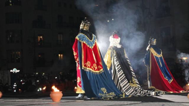 Los Reyes en Alcoi en una imagen de archivo.
