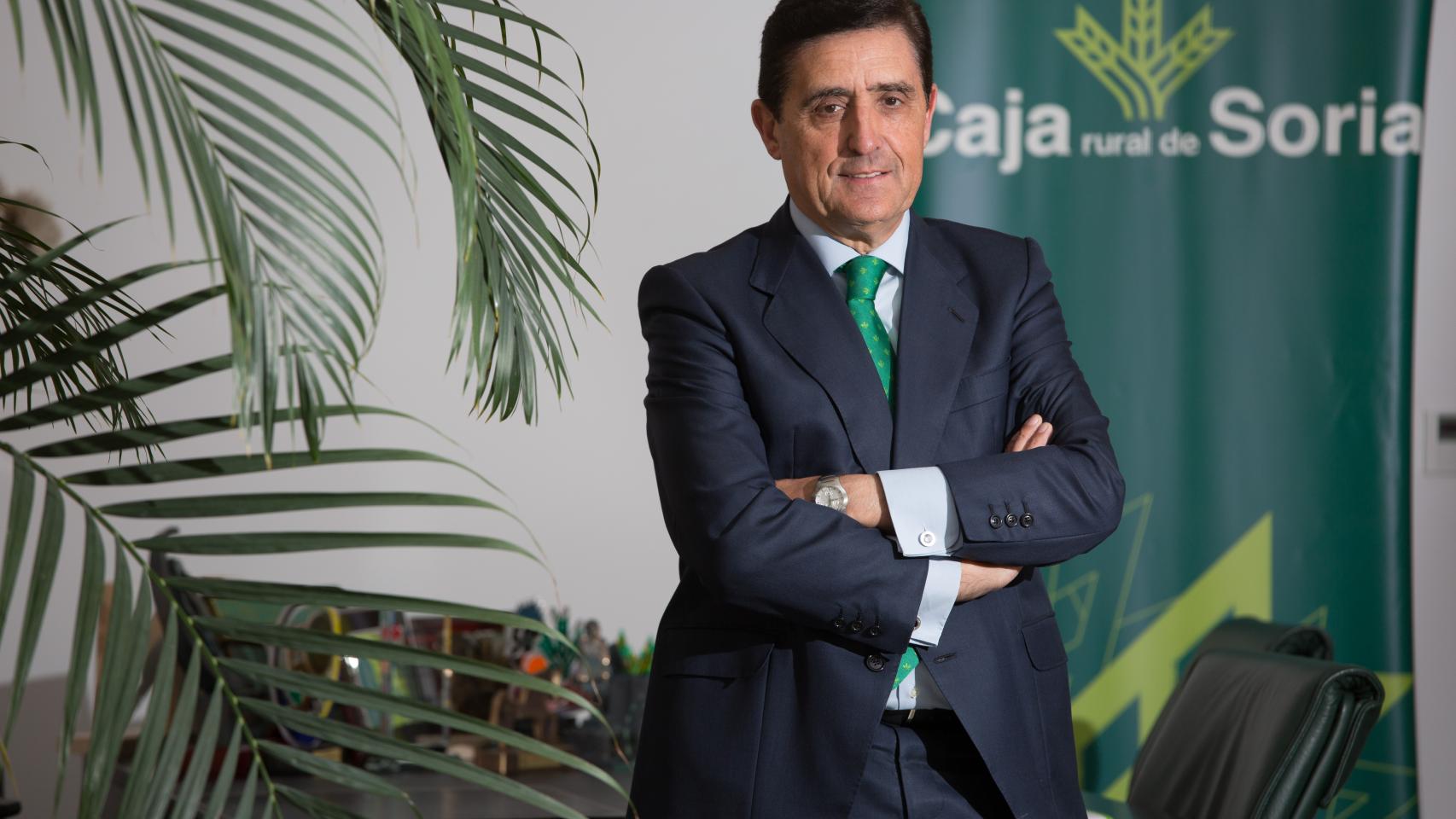 Carlos Martínez Izquierdo, presidente de la Unión de Cajas Rurales de Castilla y León.
