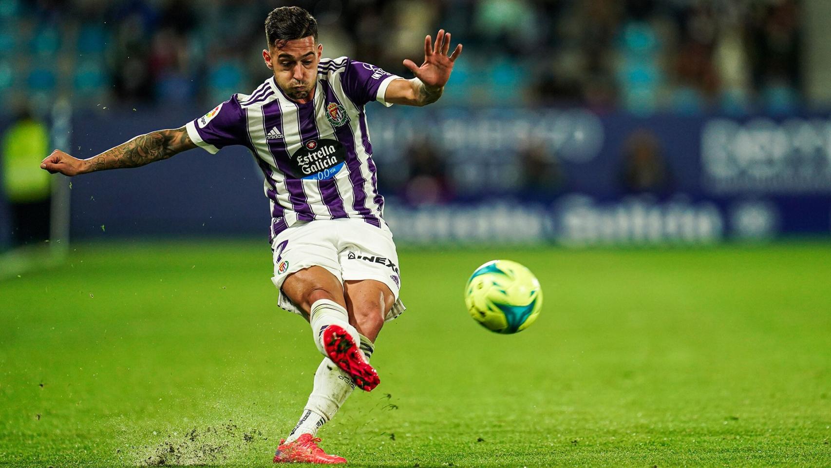 Sergio León, durante un encuentro del Real Valladolid / Real Valladolid