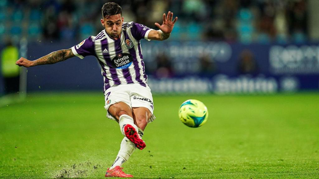 Sergio León, durante un encuentro del Real Valladolid / Real Valladolid