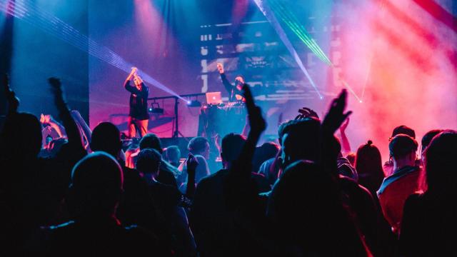 Imagen de archivo de una fiesta