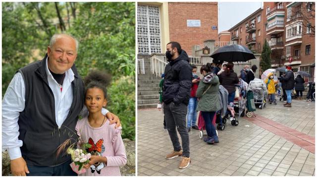 Conrado Giménez y las colas del hambre.