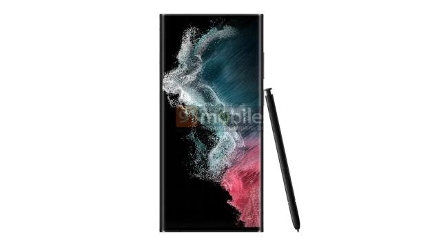 Samsung Galaxy S22 Ultra por delante
