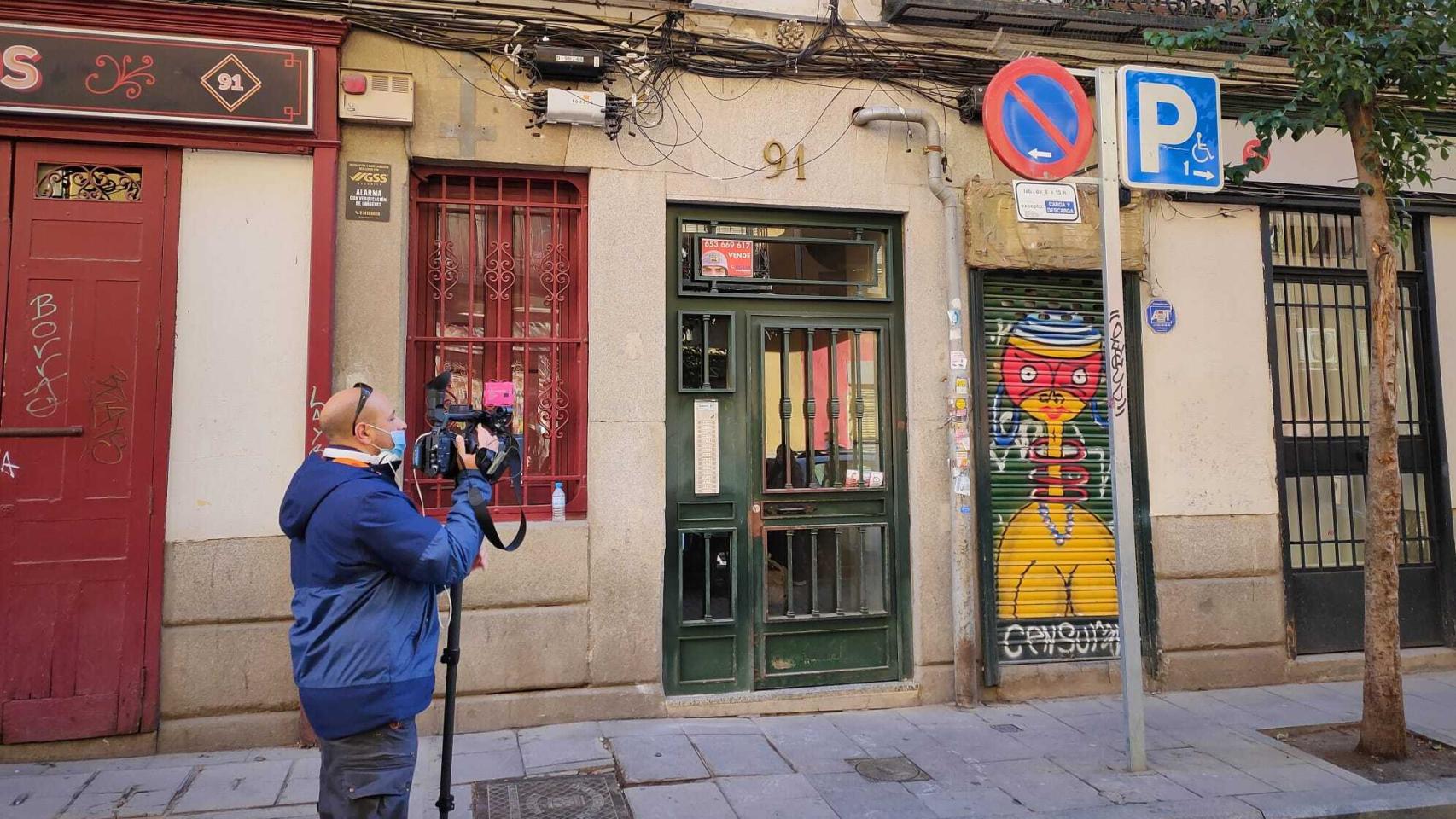 El suceso ha ocurrido en el número 91 de la calle Amparo de Madrid.