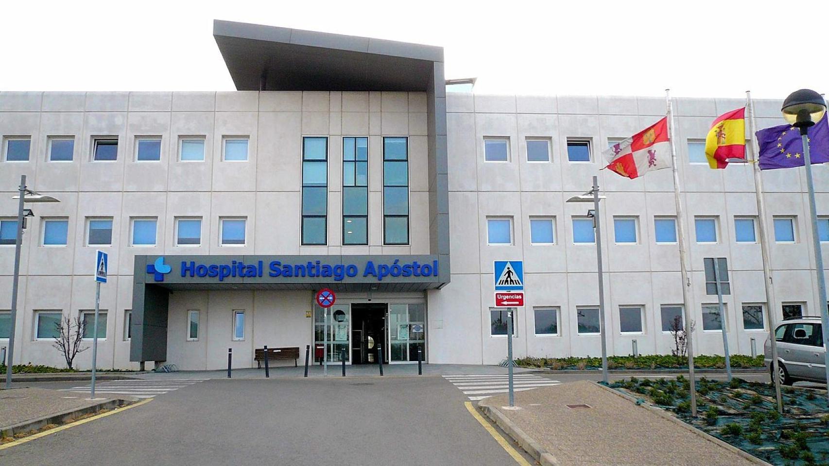 Imagen del Hospital Santiago Apóstol de Miranda de Ebro.