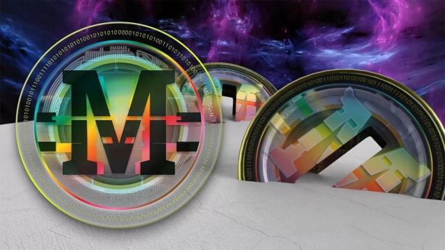 Representación digital del maricoin.