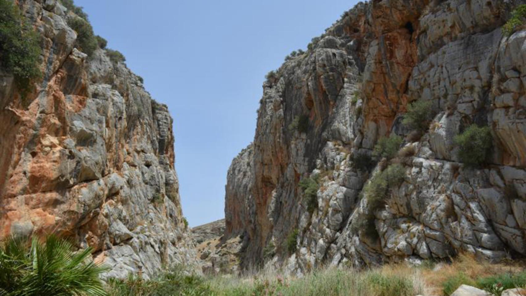 Zona montañosa en Teba (Málaga)