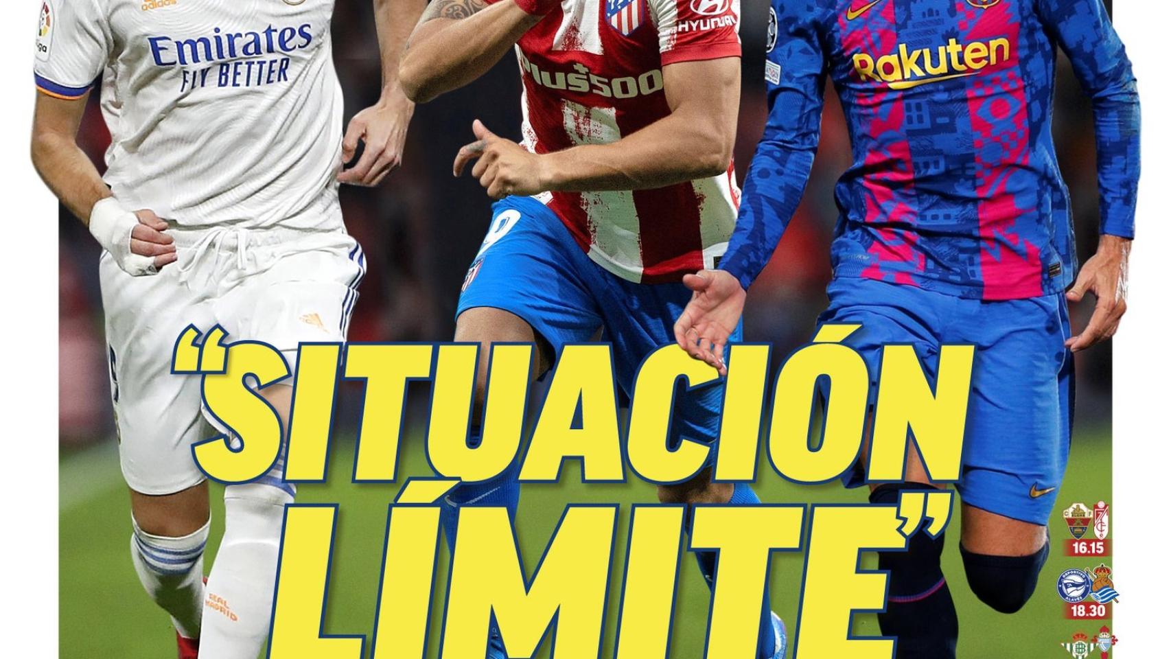 La portada del diario MARCA (02/01/2022)
