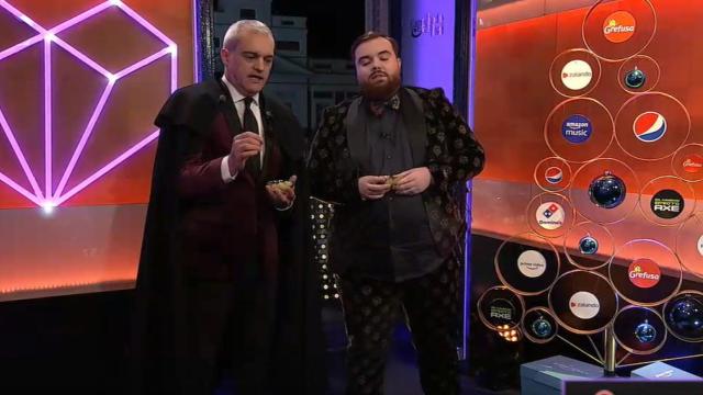 Ramón García e Ibai Llanos en la Nochevieja 2021. Foto: Twitch de Ibai Llanos