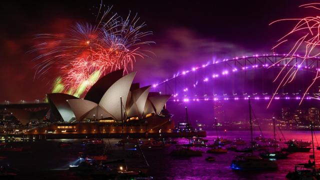 Australia, primer país del mundo en celebrar la llegada de 2022.
